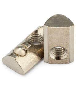 1 x Spring Ball Loaded Nut - T-Slot - 30 Series - M8